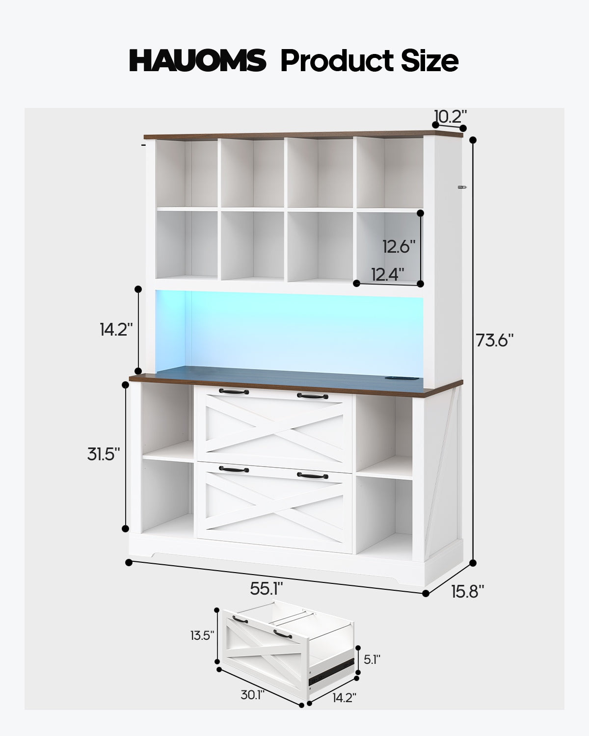 2 person desk